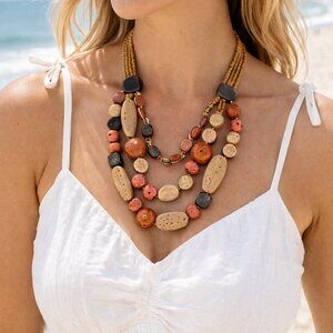 Island Three Tier Necklace